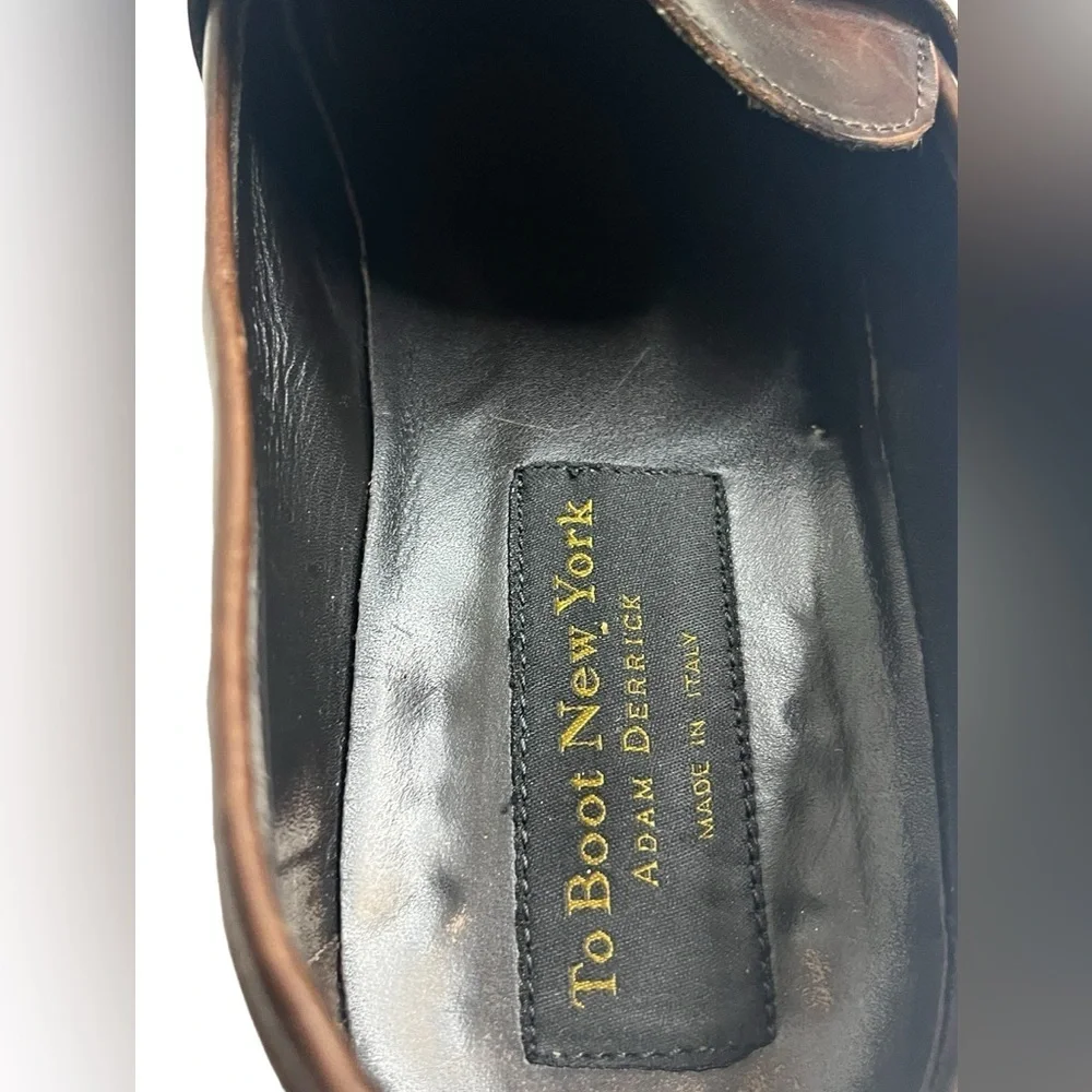 To Boot New York  Brown leather  Loafer size 10